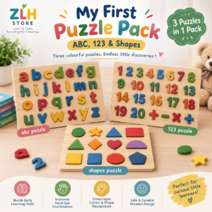 My First Puzzle Pack – Learn, Play & Discover!